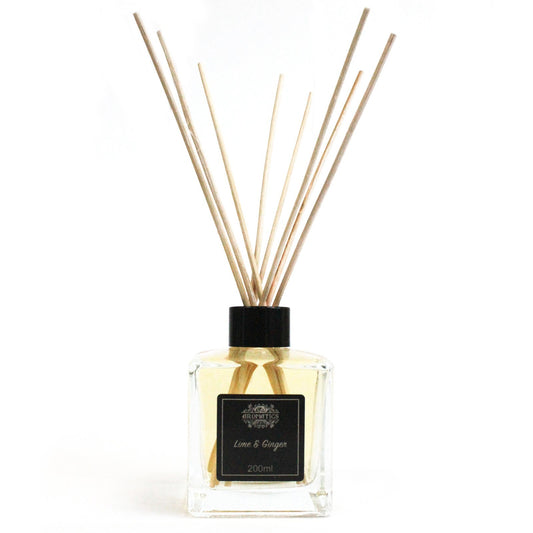 200ml Lime & Ginger Premium Essential Oil Reed Diffuser