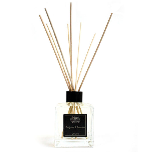200ml Petitgrain & Rosewood Premium Essential Oil Reed Diffuser