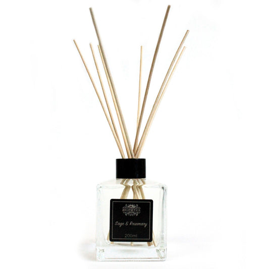 200ml Sage & Rosemary Premium Essential Oil Reed Diffuser