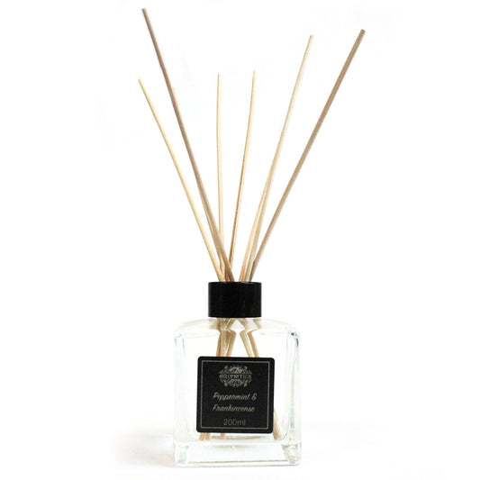200ml Peppermint & Frankincense Premium Essential Oil Reed Diffuser