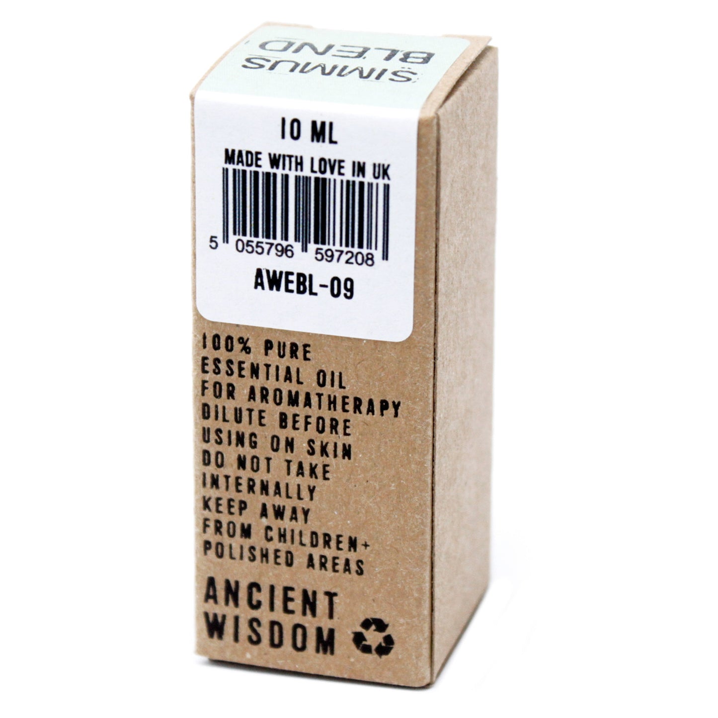 Simmus Premium Essential Oil Blend - Boxed - 10ml