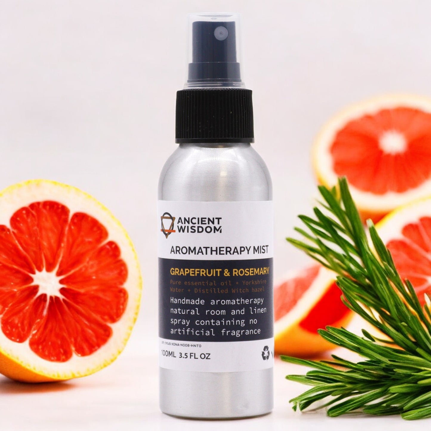 100ml Premium Essential Oil Mist - Graperfruit and Rosemary