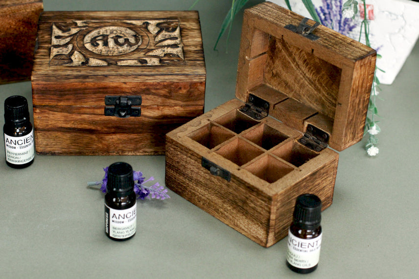 Bundelproduct Top 6 Premium Essentiële Oliën met Mini Aroma Diffuser