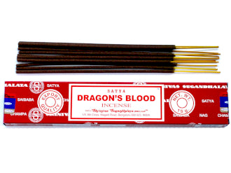 Satya Incense Sticks Starter Pack Set (7 scents + Mango Wood Incense Holder)