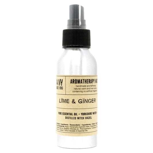 100ml Premium Essential Oil Mist - Lime & Ginger