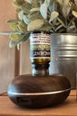 Aroma Diffuser met biologische premium eucalyptus etherische olie bundel - Mini aroma diffuser voor pure etherische olie (bewegingsdetectie)
